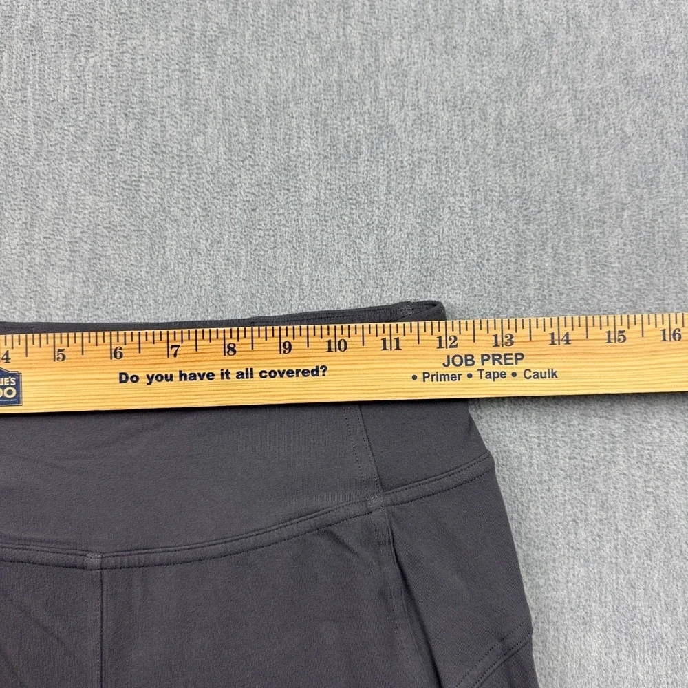 Lululemon Jogger Womens 2 Gray Run On Stretch Elastic Pocket Workout Gym Running